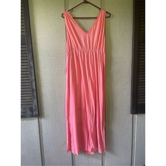 STAN HERMAN Lounge Tank Maxi Dress L - Picture 6 of 12